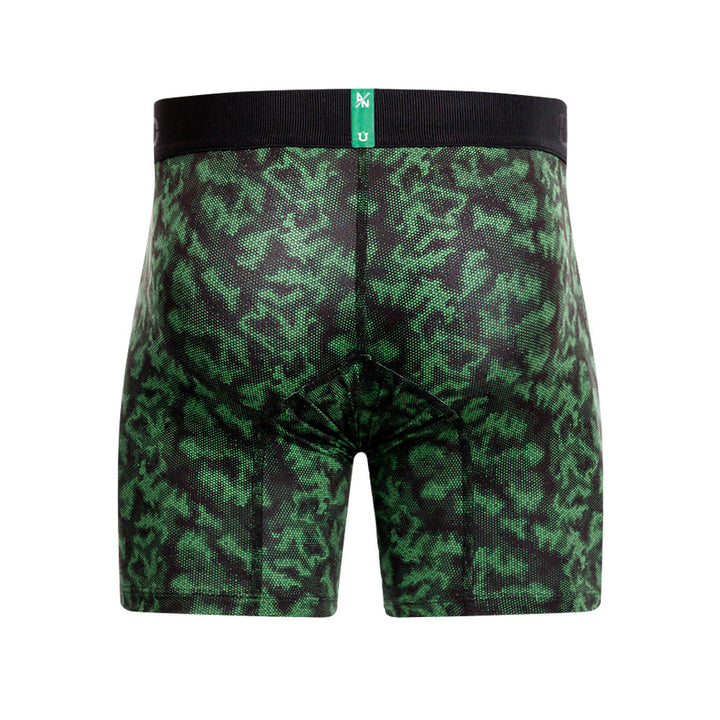 Mundo Unico Men’s Boxer Medio Golero Verde - Atlético Nacional Edition Microfiber Mid-Length Boxer Briefs