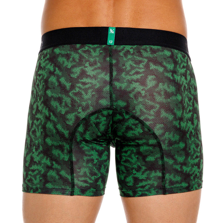 Mundo Unico Men’s Boxer Medio Golero Verde - Atlético Nacional Edition Microfiber Mid-Length Boxer Briefs