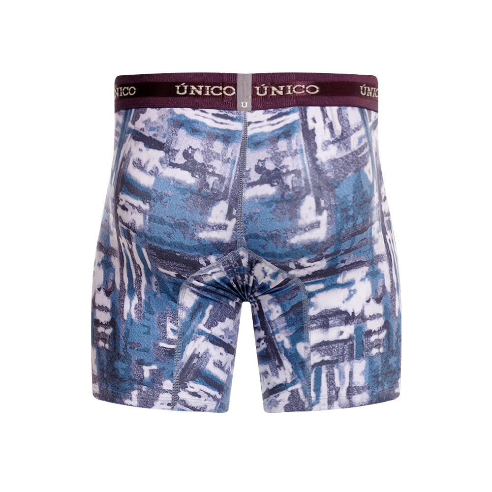 Mundo Unico Impasto Men's Boxer Briefs | Blue