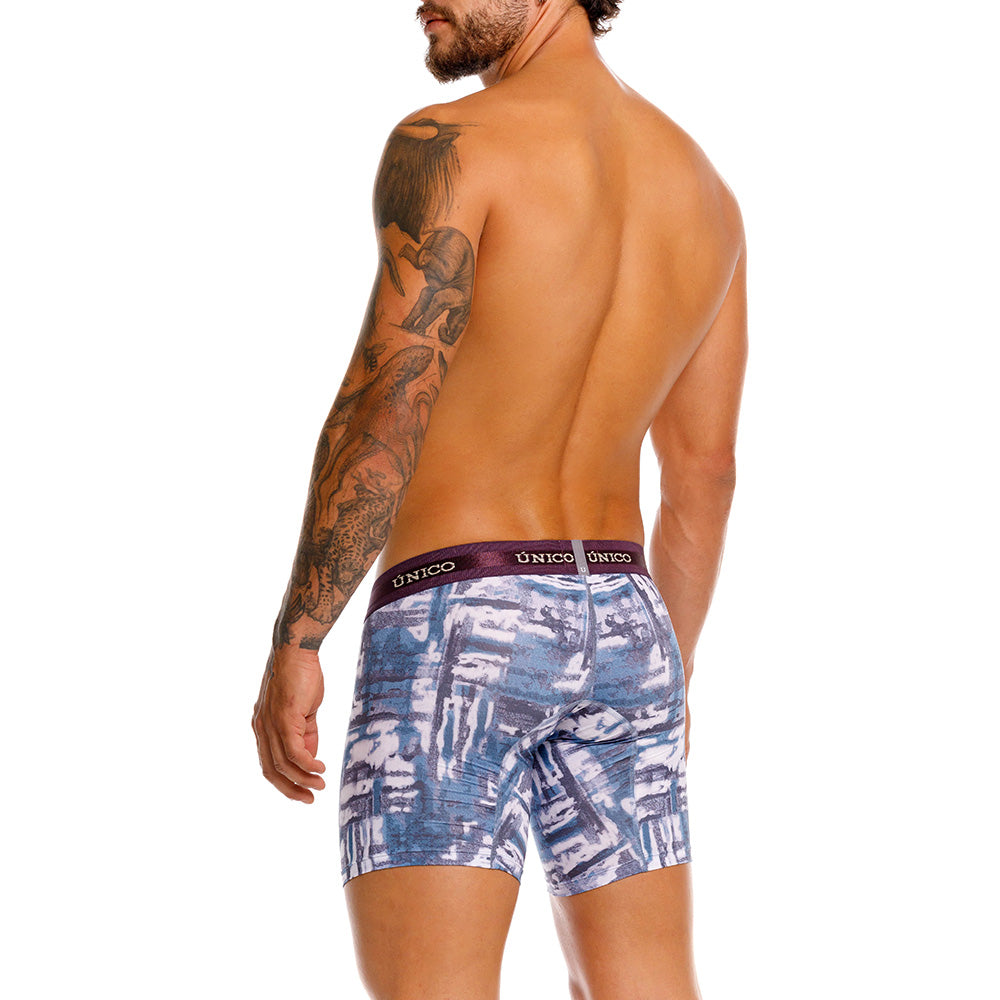 Mundo Unico Impasto Men's Boxer Briefs | Blue