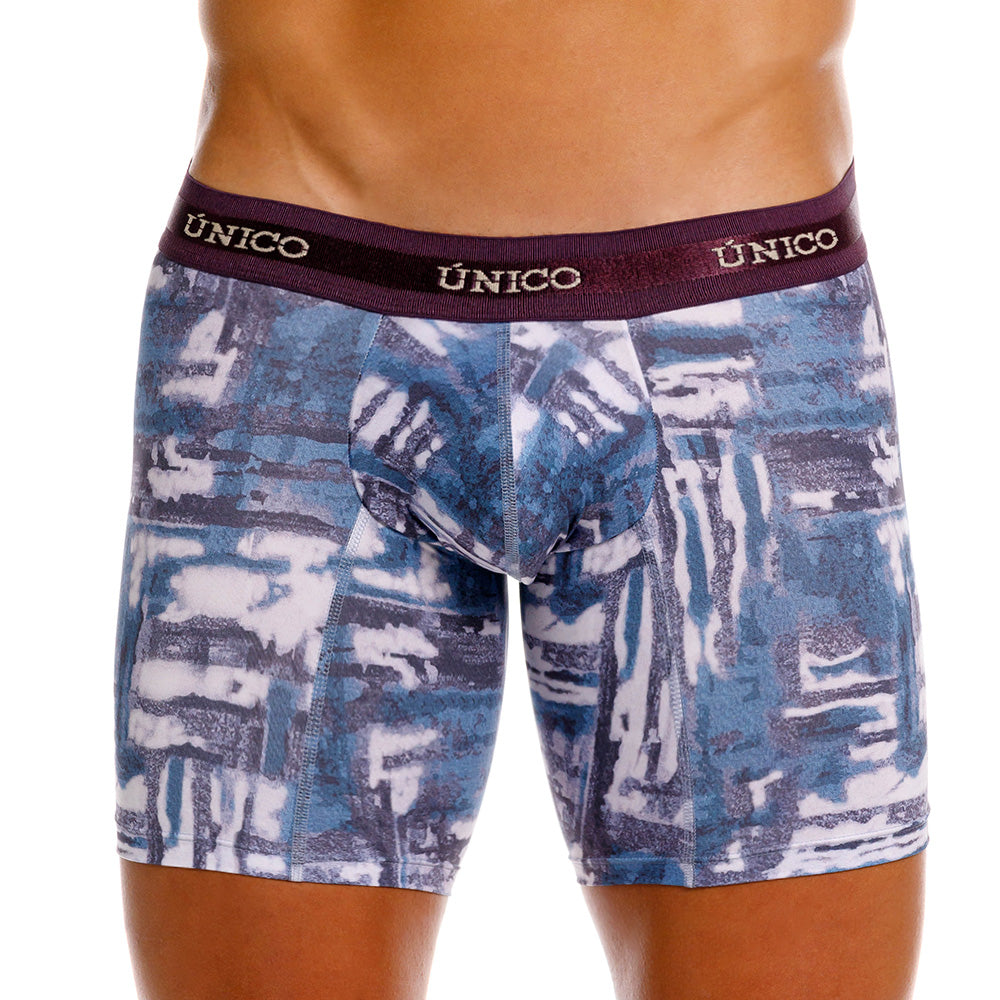 Mundo Unico Impasto Men's Boxer Briefs | Blue