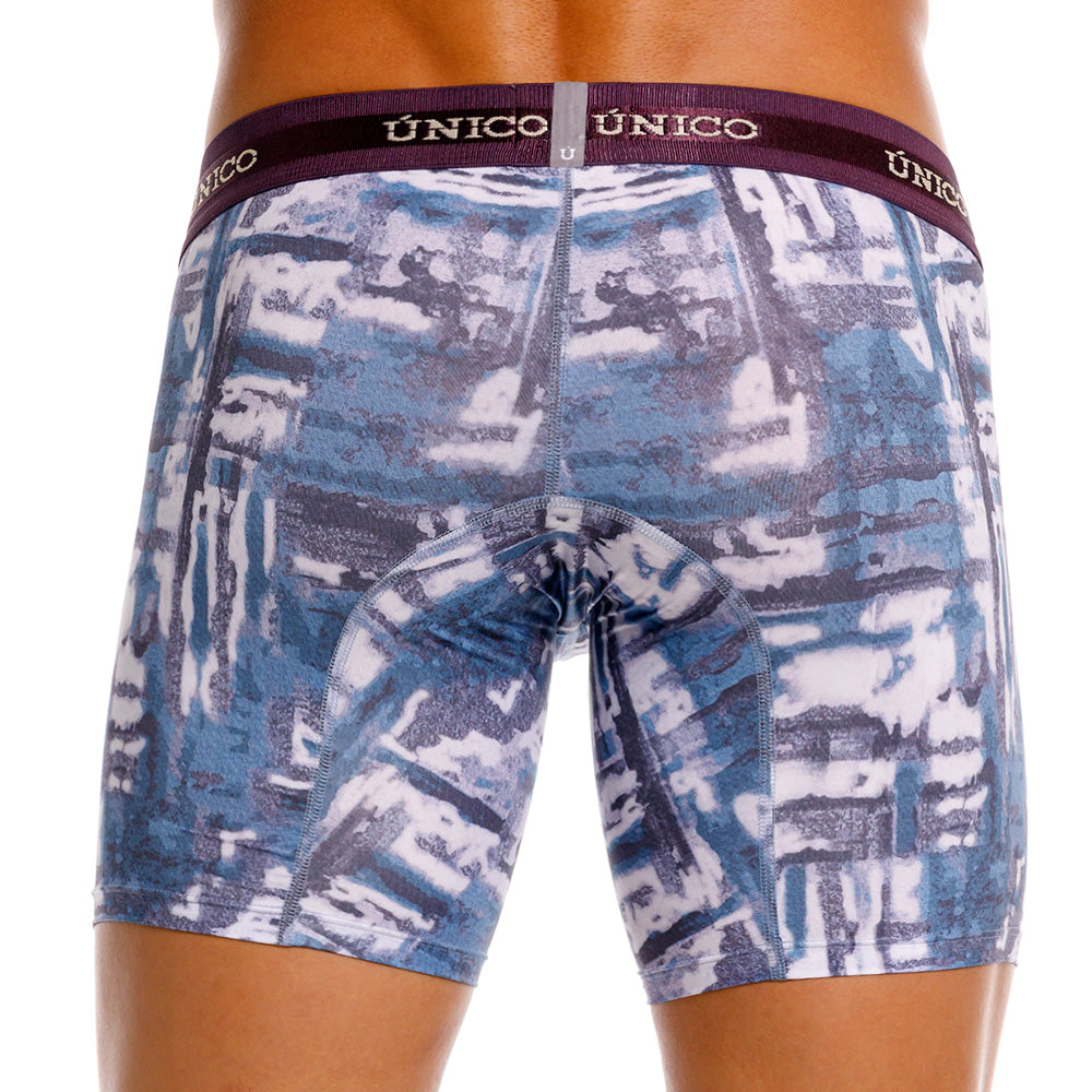 Mundo Unico Impasto Men's Boxer Briefs | Blue