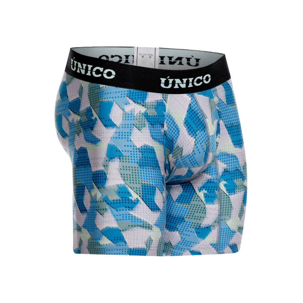 Mundo Unico Jalpan Men's Boxer Briefs in Blue – men's boxer briefs Handmade in Colombia