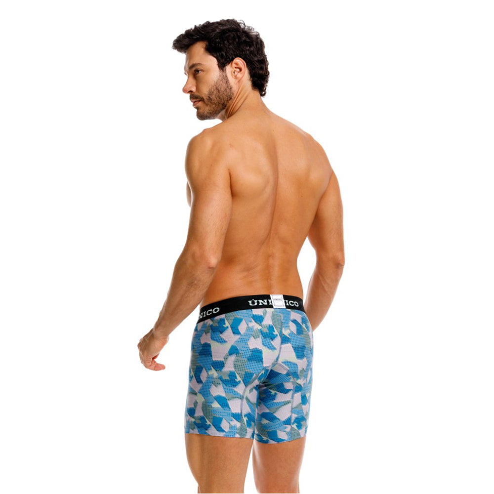 Mundo Unico Jalpan Men's Boxer Briefs in Blue – men's boxer briefs Handmade in Colombia