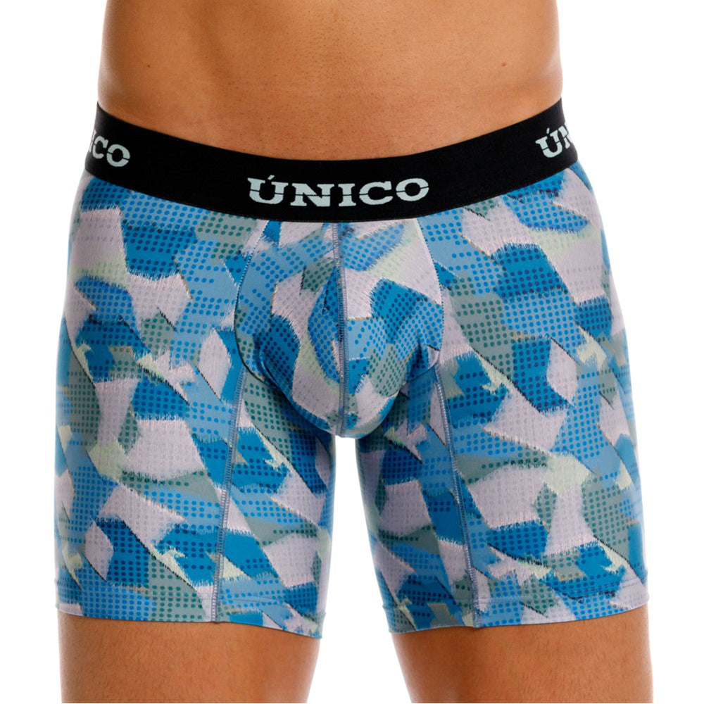 Mundo Unico Jalpan Men's Boxer Briefs in Blue – men's boxer briefs Handmade in Colombia