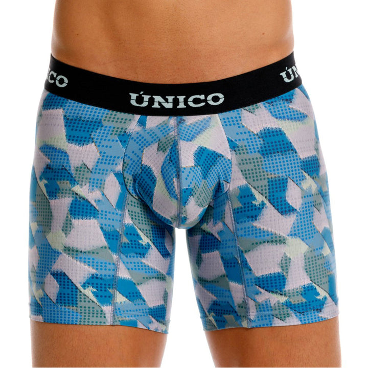 Mundo Unico Jalpan Men's Boxer Briefs in Blue – men's boxer briefs Handmade in Colombia