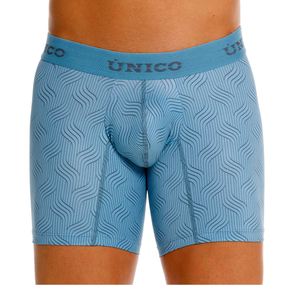 Mundo Unico Lenoso Men's Boxer Briefs in Blue – men's boxer briefs Handmade in Colombia