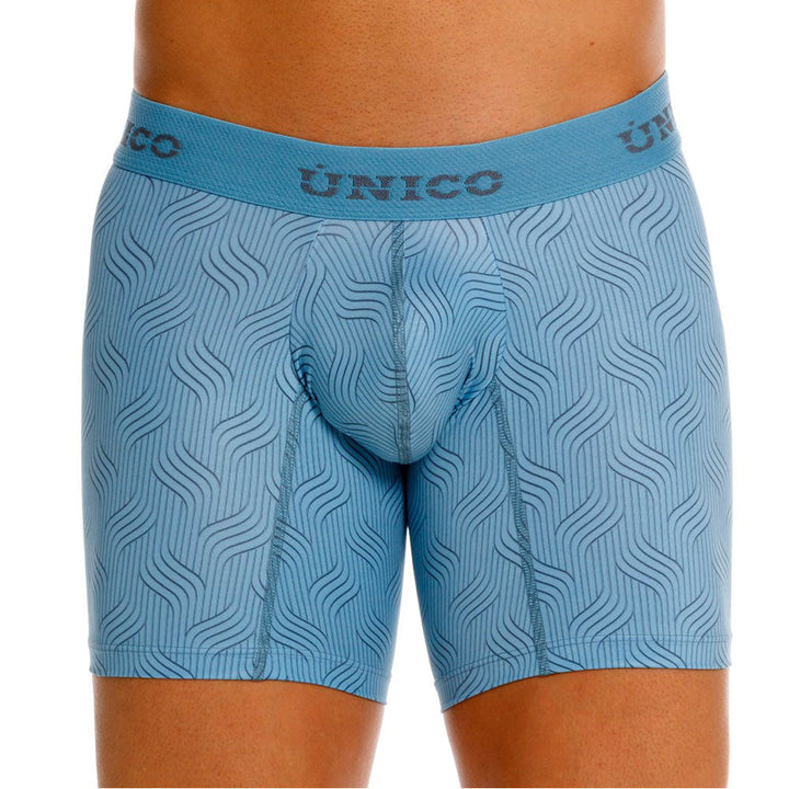 Mundo Unico Lenoso Men's Boxer Briefs in Blue – men's boxer briefs Handmade in Colombia