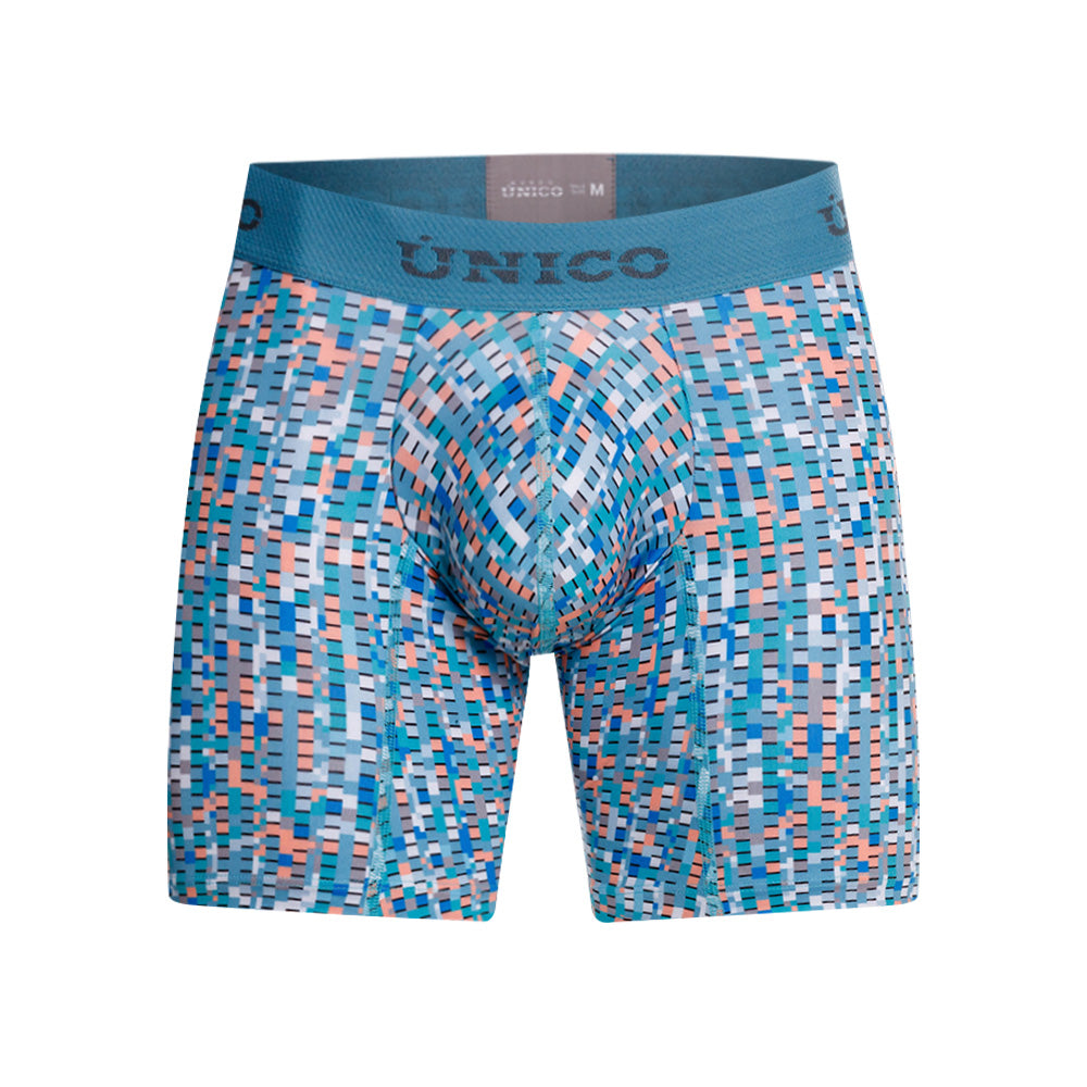 Mundo Unico Lignina Men's Boxer Briefs in Blue – men's boxer briefs Handmade in Colombia