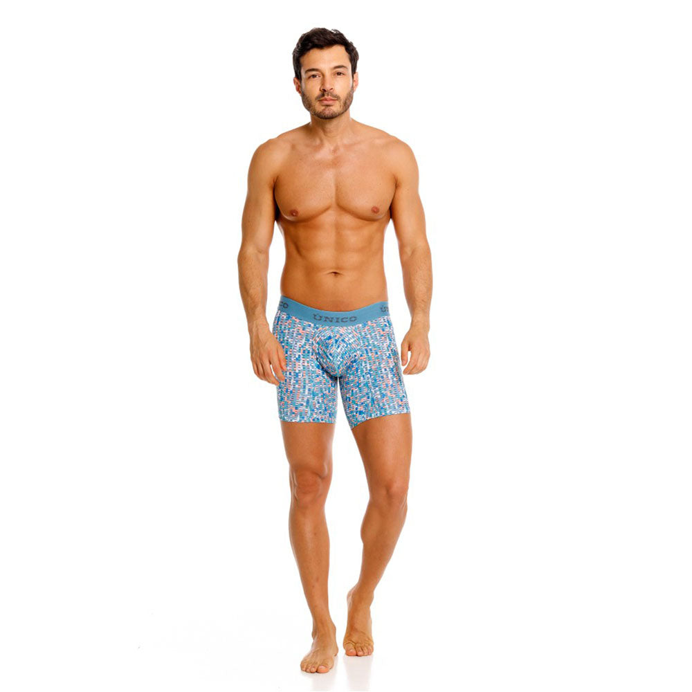 Mundo Unico Lignina Men's Boxer Briefs in Blue – men's boxer briefs Handmade in Colombia