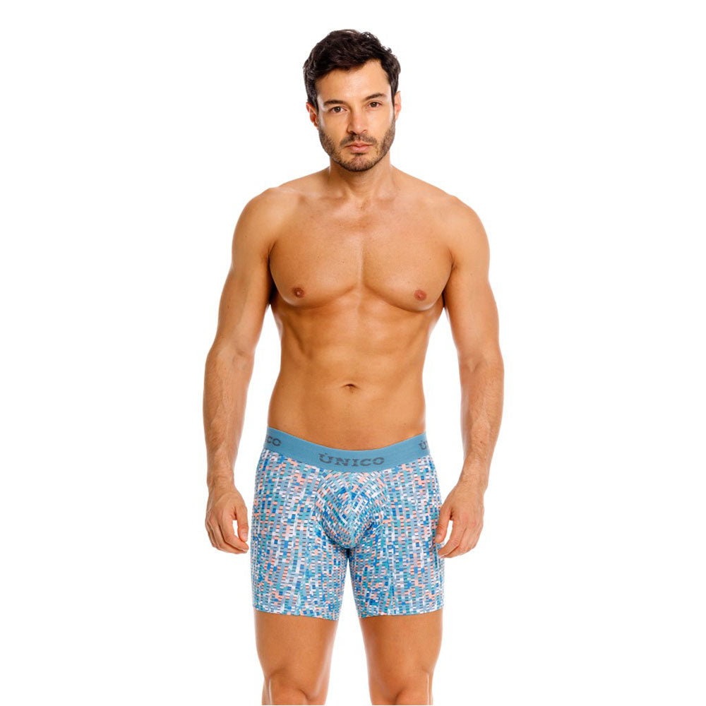 Mundo Unico Lignina Men's Boxer Briefs in Blue – men's boxer briefs Handmade in Colombia