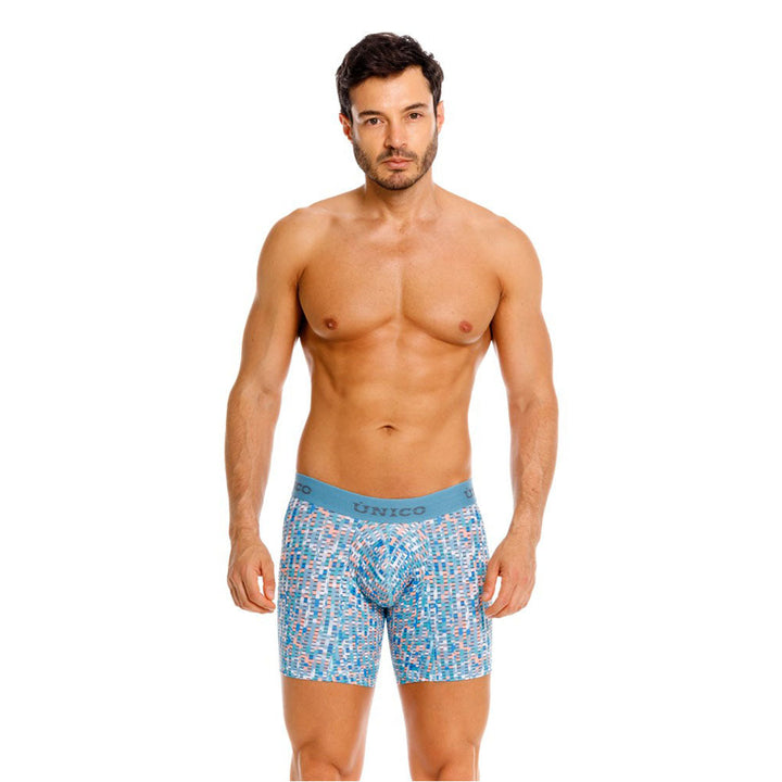 Mundo Unico Lignina Men's Boxer Briefs in Blue – men's boxer briefs Handmade in Colombia