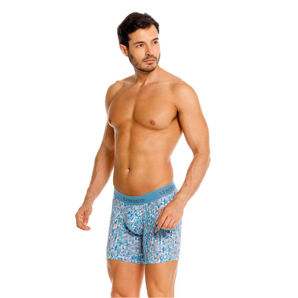 Mundo Unico Lignina Men's Boxer Briefs in Blue – men's boxer briefs Handmade in Colombia