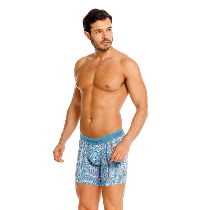 Mundo Unico Lignina Men's Boxer Briefs in Blue – men's boxer briefs Handmade in Colombia