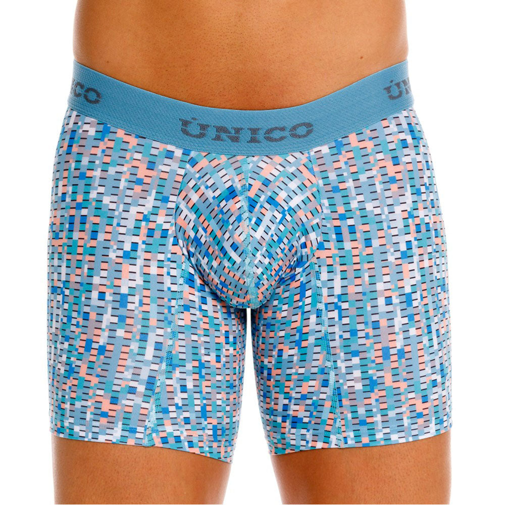 Mundo Unico Lignina Men's Boxer Briefs in Blue – men's boxer briefs Handmade in Colombia