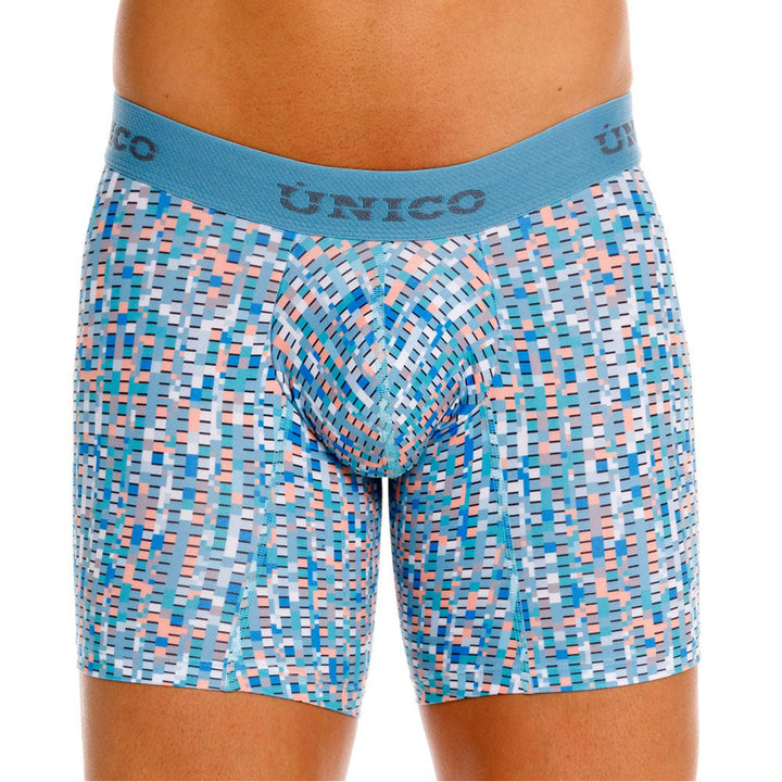 Mundo Unico Lignina Men's Boxer Briefs in Blue – men's boxer briefs Handmade in Colombia