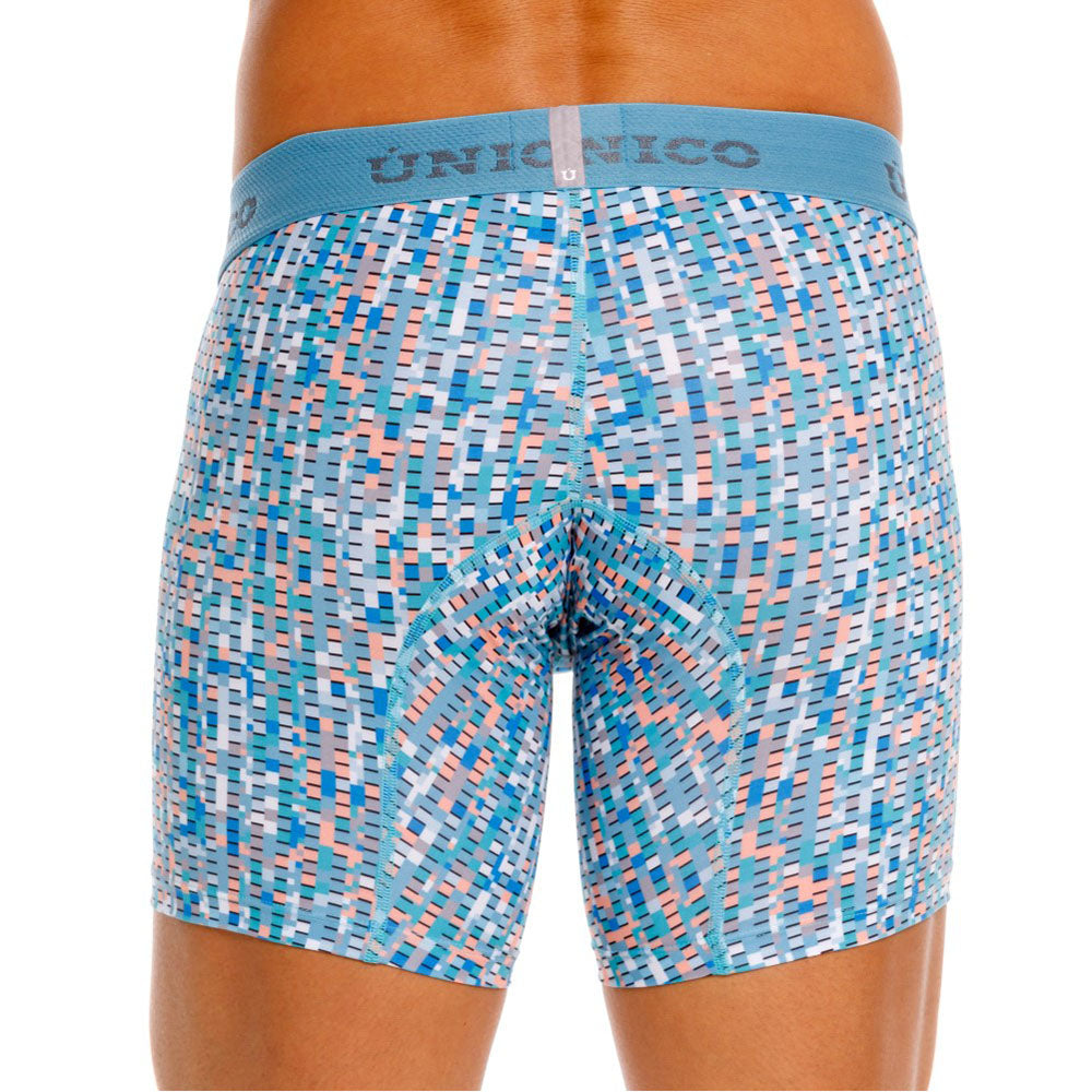Mundo Unico Lignina Men's Boxer Briefs in Blue – men's boxer briefs Handmade in Colombia
