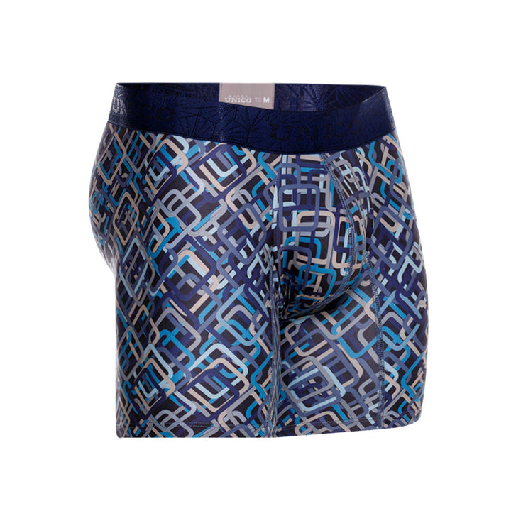 Mundo Unico Marco Men's Boxer Briefs in Blue – men's boxer briefs Handmade in Colombia