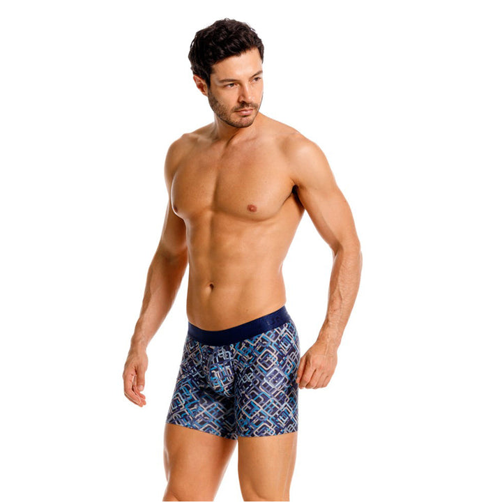 Mundo Unico Marco Men's Boxer Briefs in Blue – men's boxer briefs Handmade in Colombia