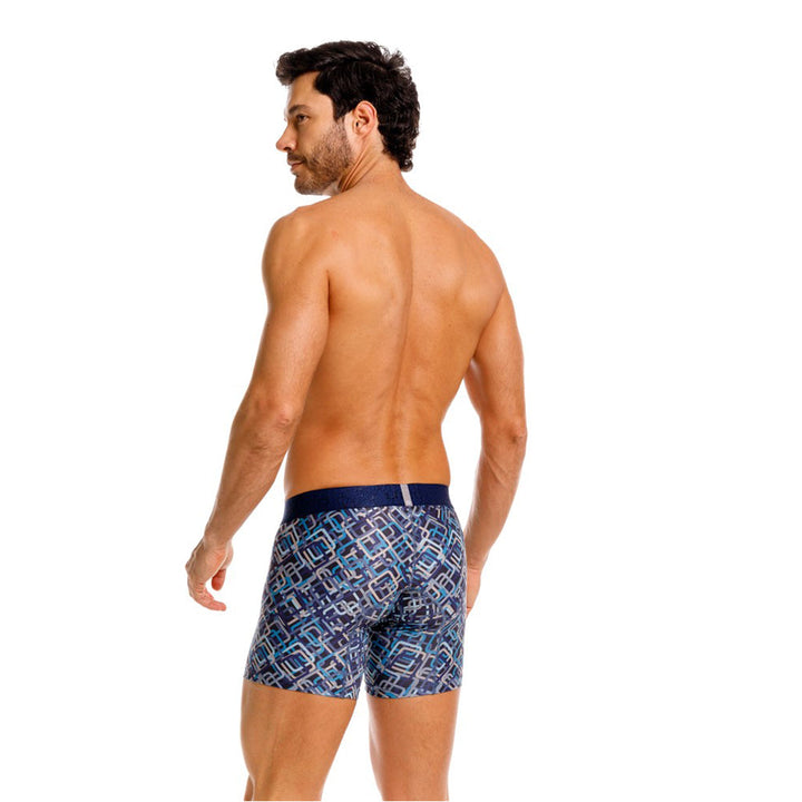 Mundo Unico Marco Men's Boxer Briefs in Blue – men's boxer briefs Handmade in Colombia