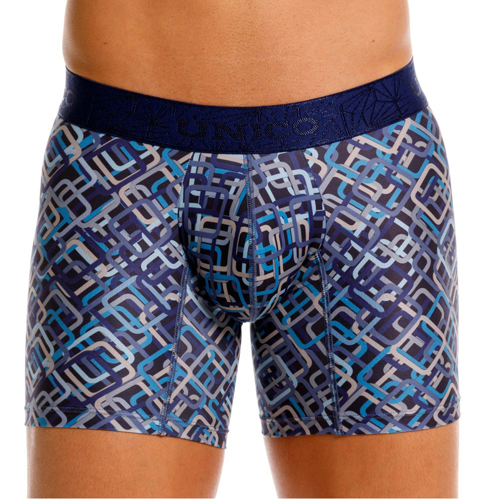 Mundo Unico Marco Men's Boxer Briefs in Blue – men's boxer briefs Handmade in Colombia