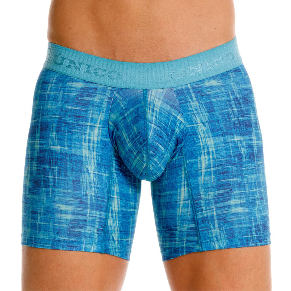 Mundo Unico Nantes Men's Boxer Briefs in Blue – men's boxer briefs Handmade in Colombia