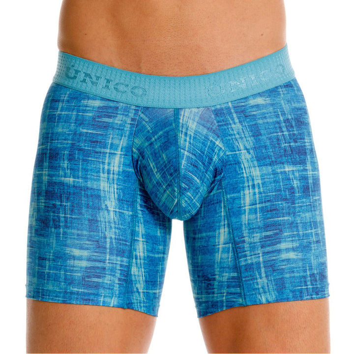 Mundo Unico Nantes Men's Boxer Briefs in Blue – men's boxer briefs Handmade in Colombia