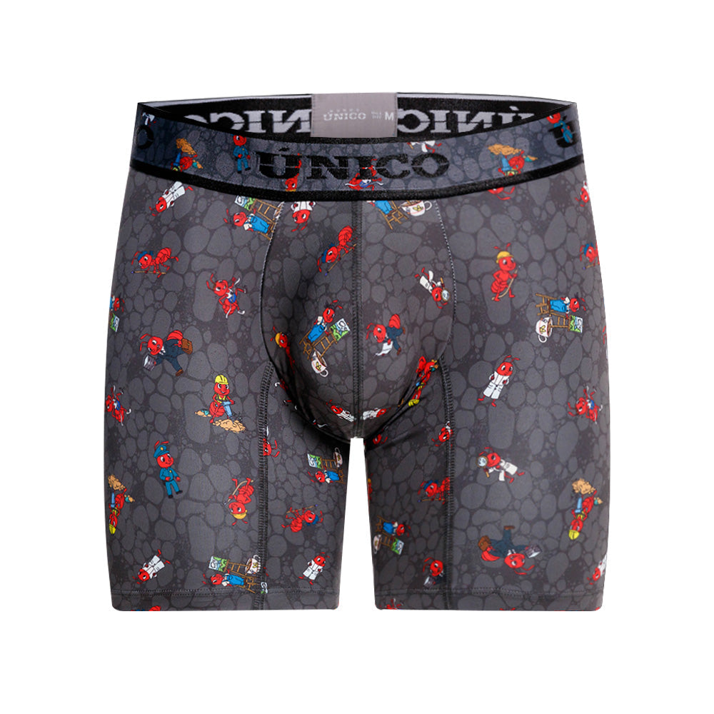 Mundo Unico Obreros Men's Boxer Briefs in Gray – men's boxer briefs Handmade in Colombia