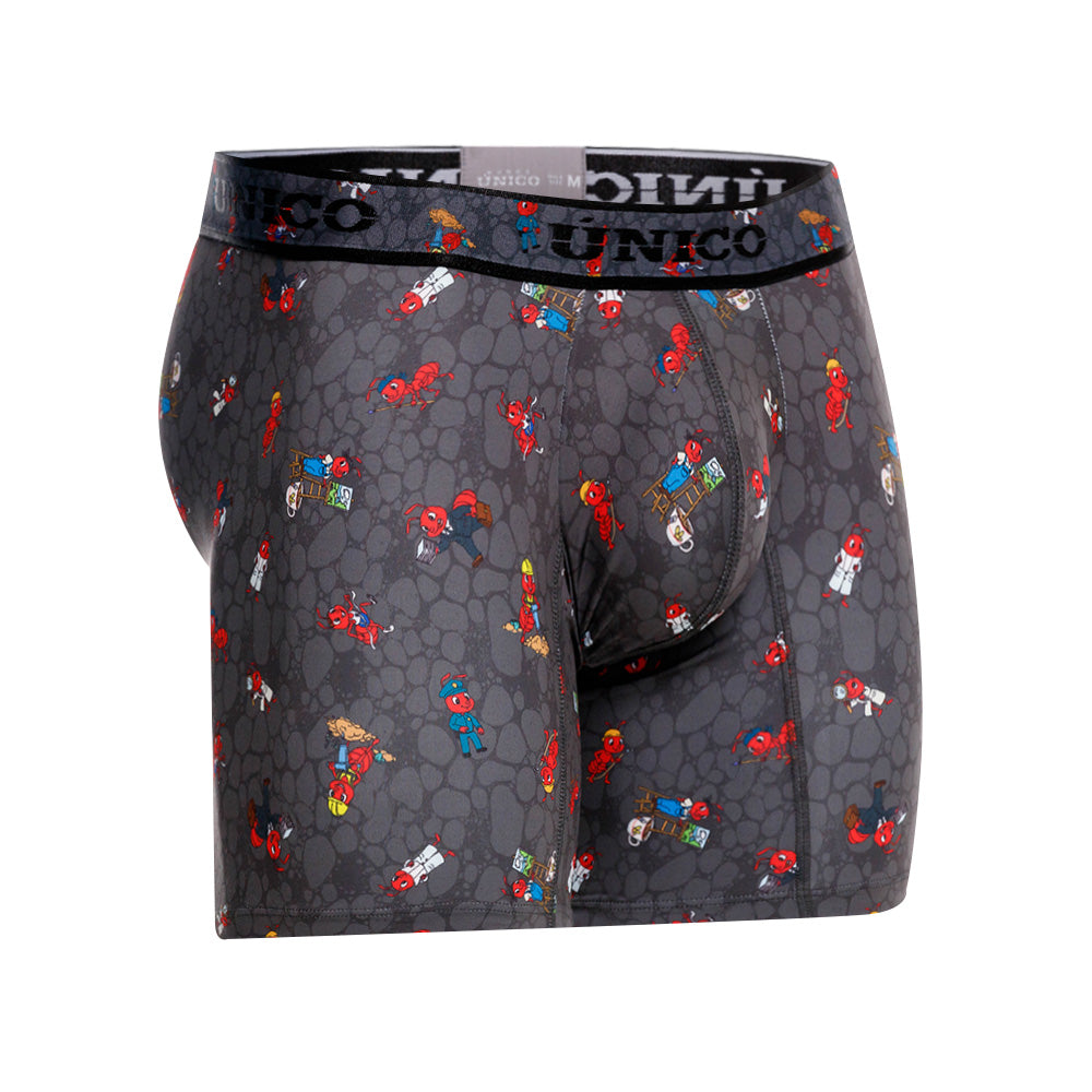 Mundo Unico Obreros Men's Boxer Briefs in Gray – men's boxer briefs Handmade in Colombia