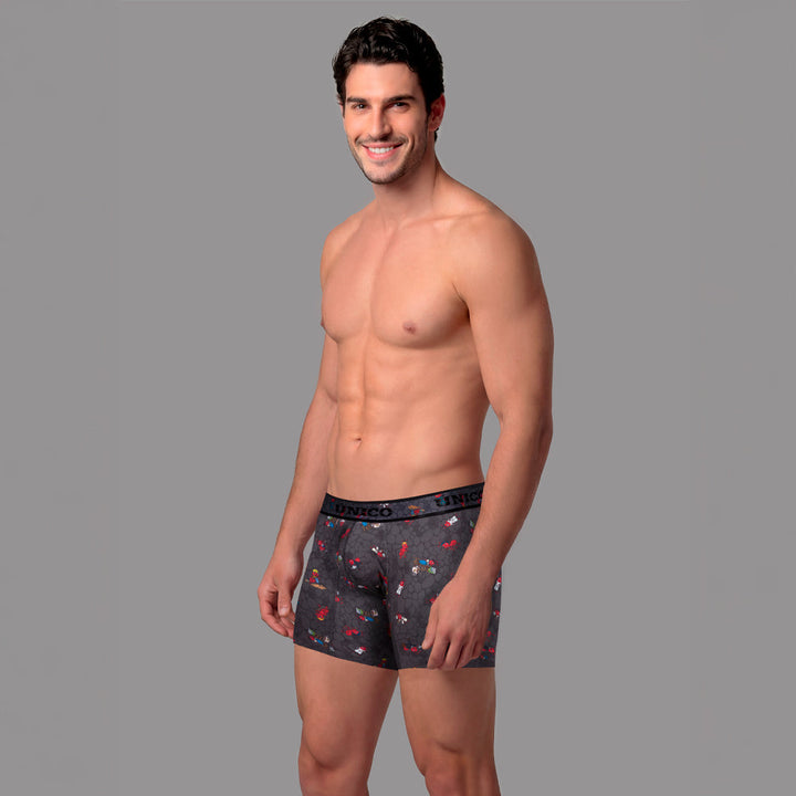 Mundo Unico Obreros Men's Boxer Briefs in Gray – men's boxer briefs Handmade in Colombia