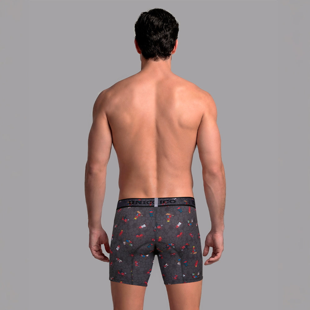 Mundo Unico Obreros Men's Boxer Briefs in Gray – men's boxer briefs Handmade in Colombia