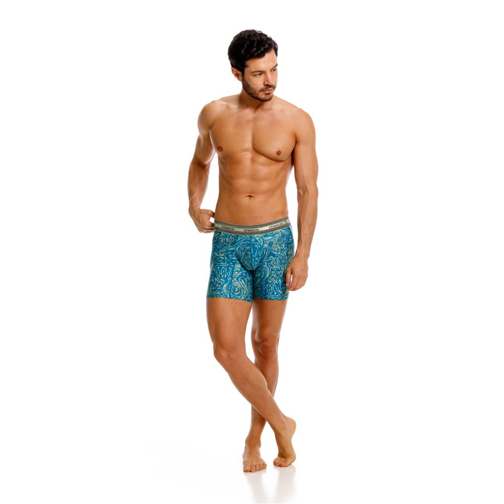 Mundo Unico Ocotal Men's Boxer Briefs in Green – men's boxer briefs Handmade in Colombia