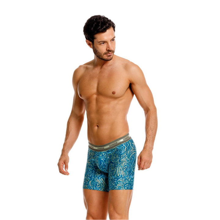 Mundo Unico Ocotal Men's Boxer Briefs in Green – men's boxer briefs Handmade in Colombia