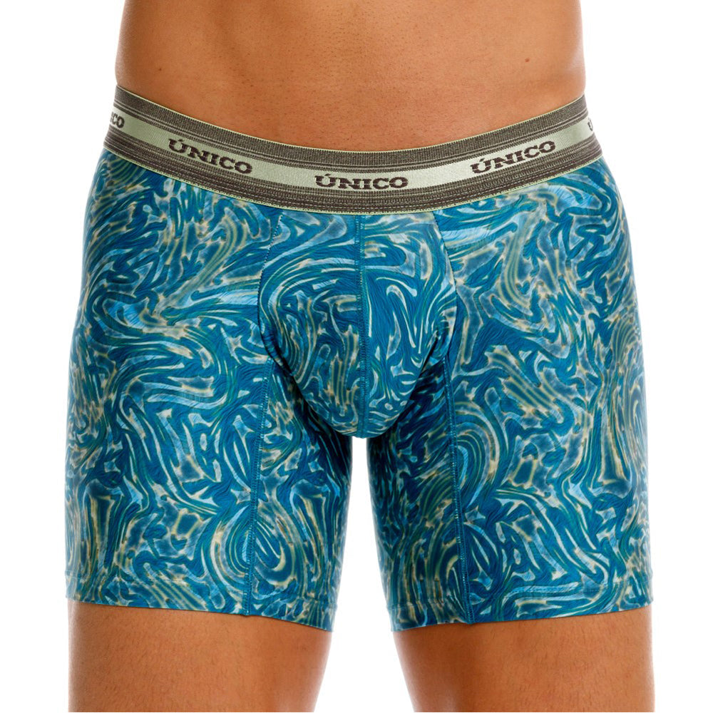 Mundo Unico Ocotal Men's Boxer Briefs in Green – men's boxer briefs Handmade in Colombia