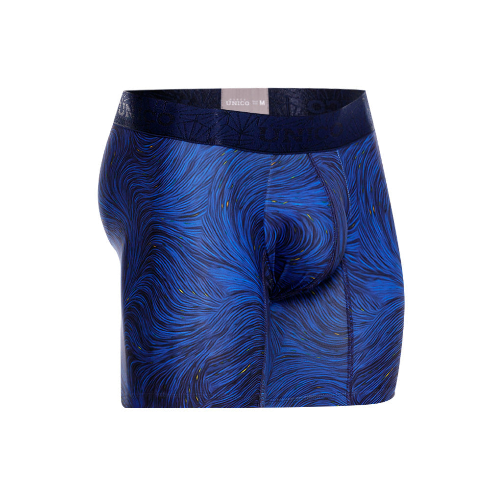 Mundo Unico Ondulante Men's Boxer Briefs in Blue – men's boxer briefs Handmade in Colombia