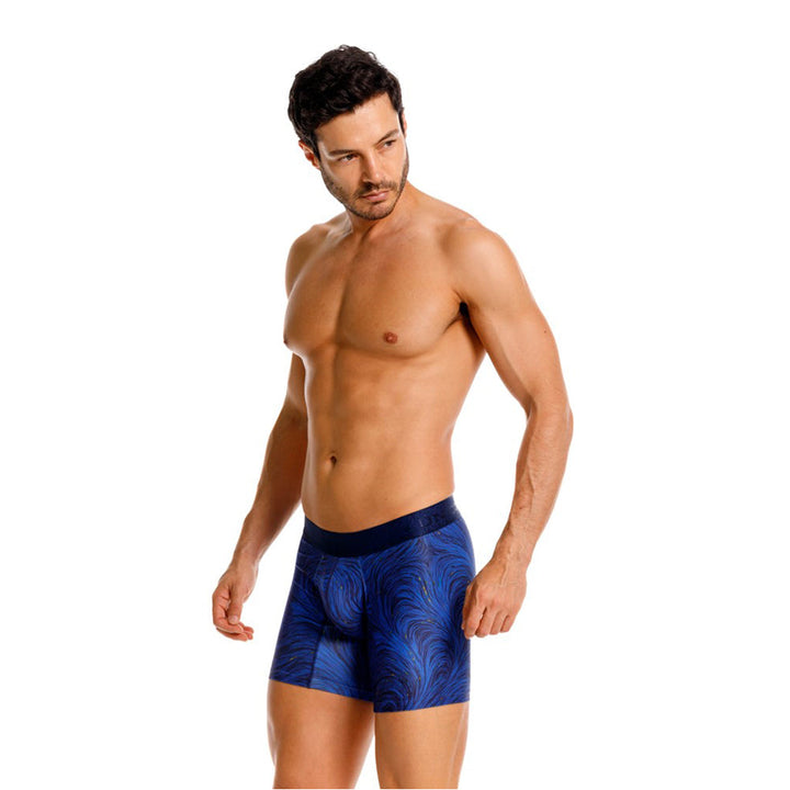 Mundo Unico Ondulante Men's Boxer Briefs in Blue – men's boxer briefs Handmade in Colombia