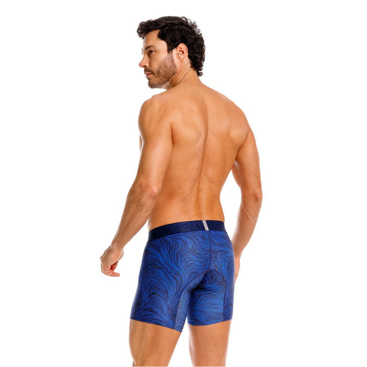 Mundo Unico Ondulante Men's Boxer Briefs in Blue – men's boxer briefs Handmade in Colombia
