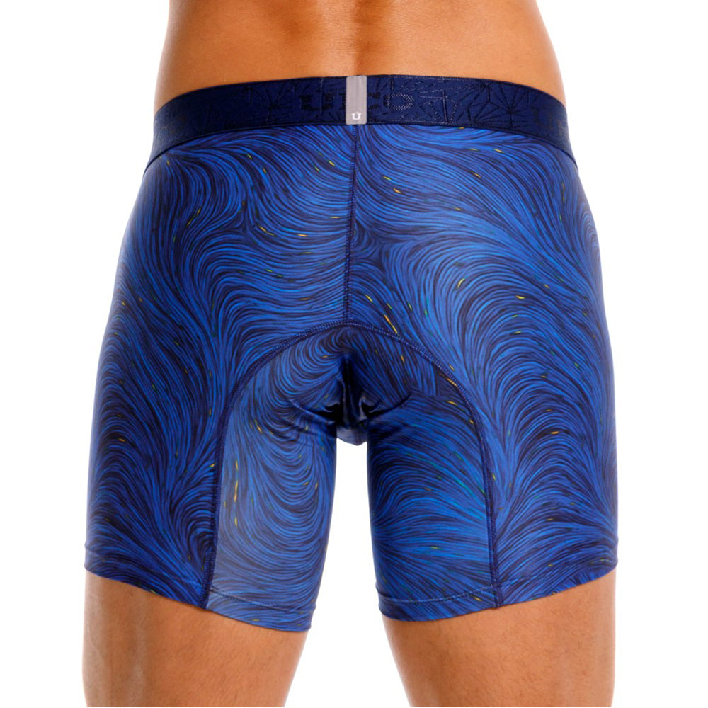 Mundo Unico Ondulante Men's Boxer Briefs in Blue – men's boxer briefs Handmade in Colombia