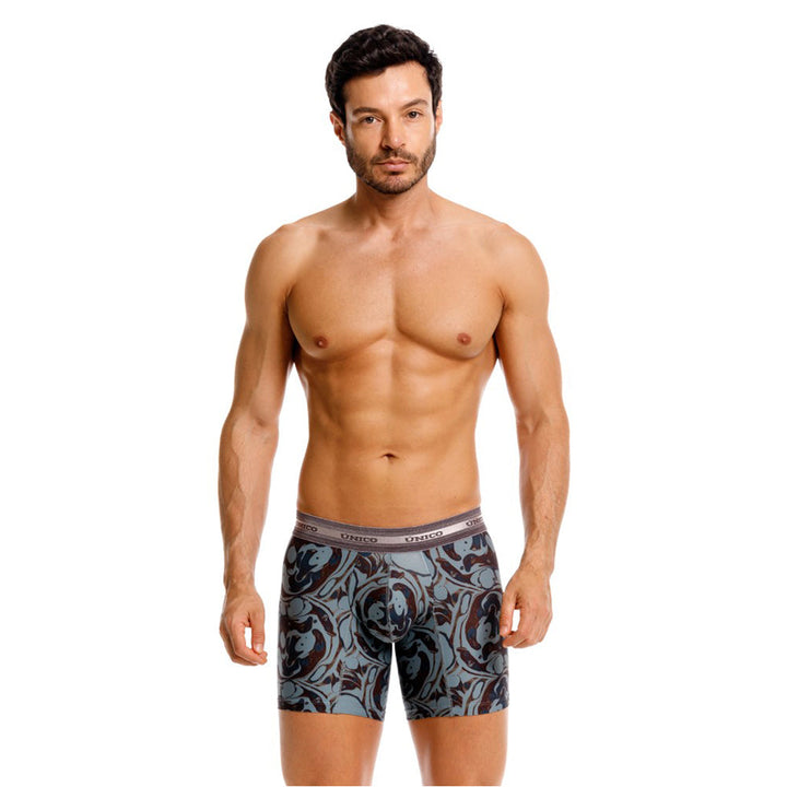 Mundo Unico Ovalle Men's Boxer Briefs in Gray – men's boxer briefs Handmade in Colombia