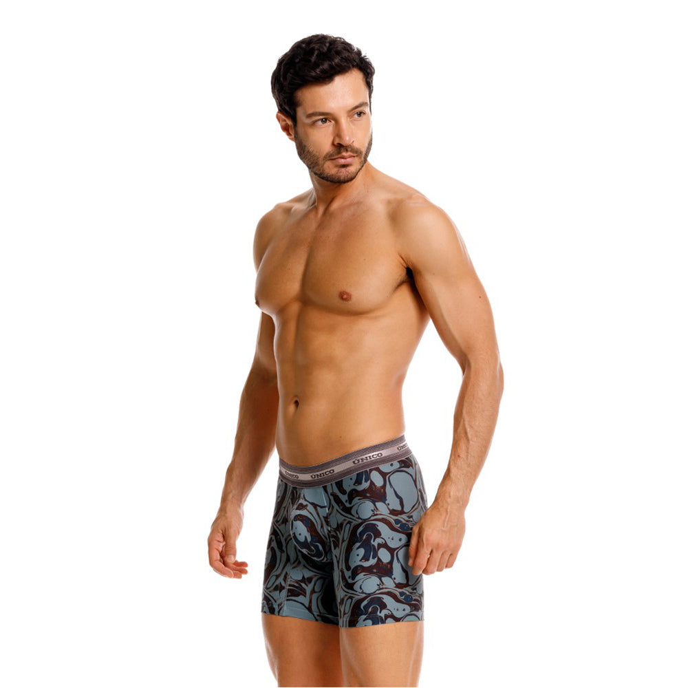Mundo Unico Ovalle Men's Boxer Briefs in Gray – men's boxer briefs Handmade in Colombia