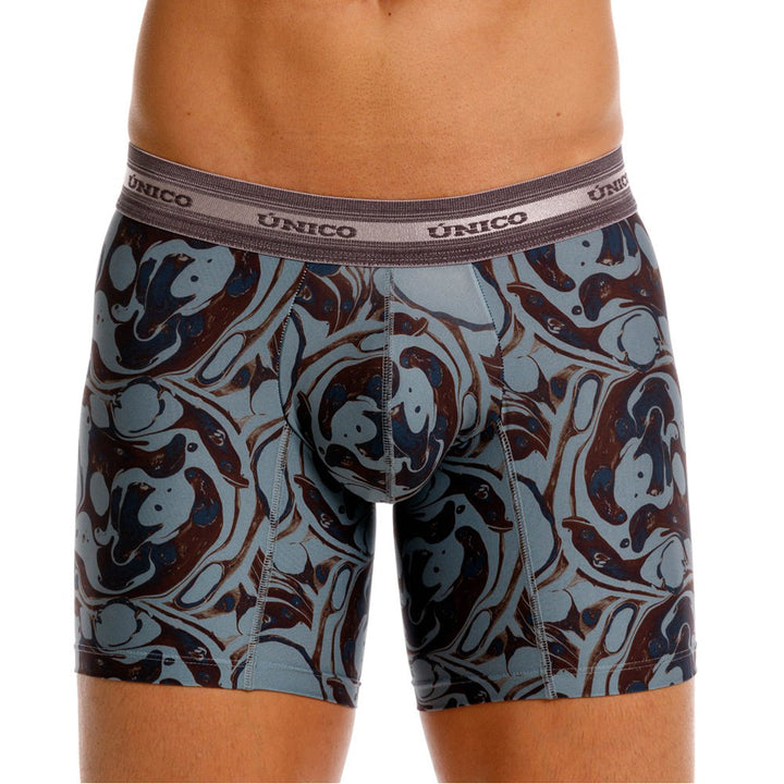 Mundo Unico Ovalle Men's Boxer Briefs in Gray – men's boxer briefs Handmade in Colombia