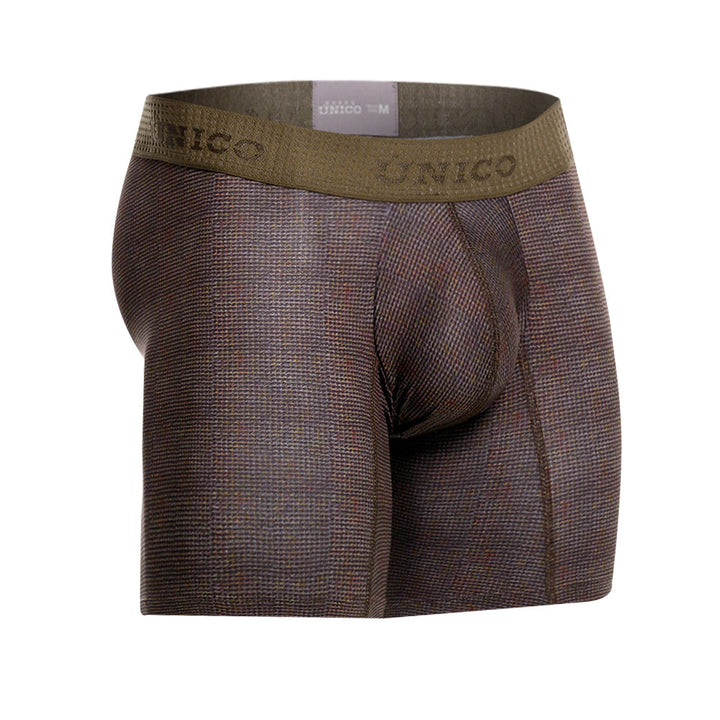 MUNDO ÚNICO "Ovillo" Green Printed Mid Boxer Briefs (BOXER MEDIO OVILLO VERDE)