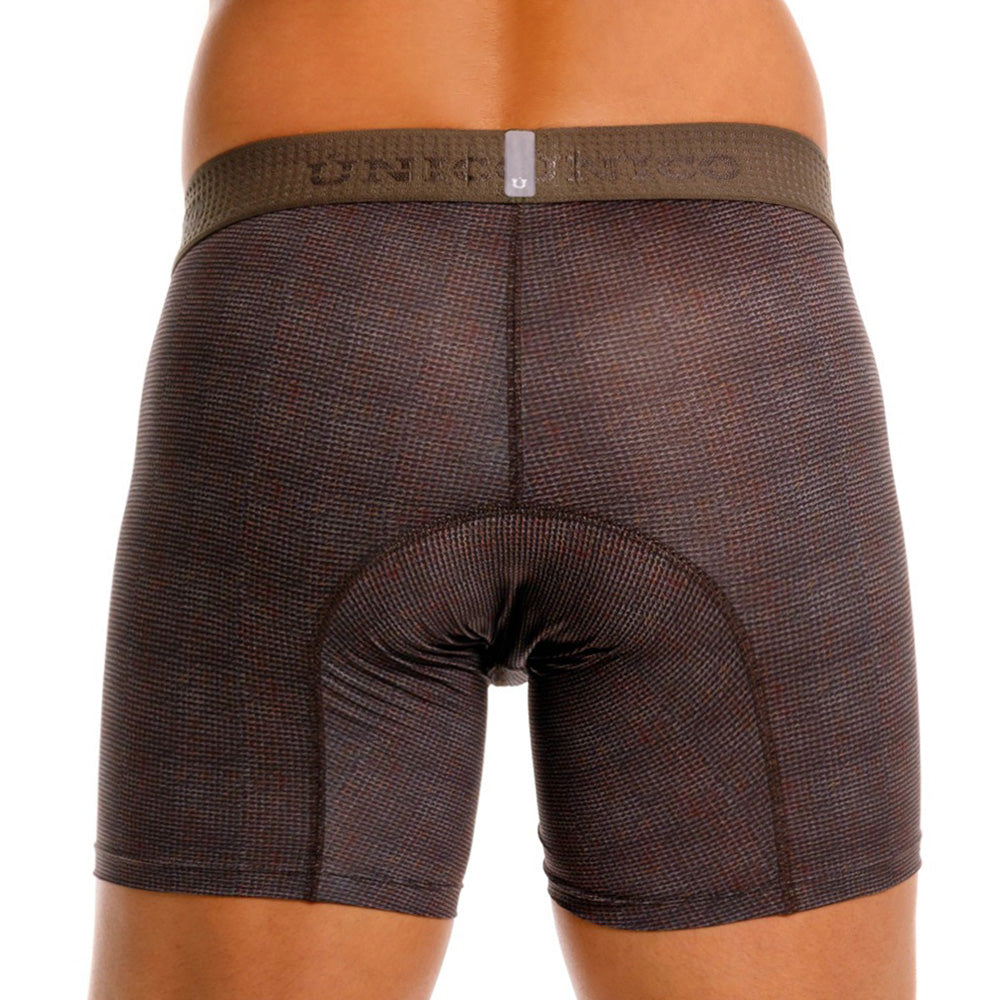 MUNDO ÚNICO "Ovillo" Green Printed Mid Boxer Briefs (BOXER MEDIO OVILLO VERDE)