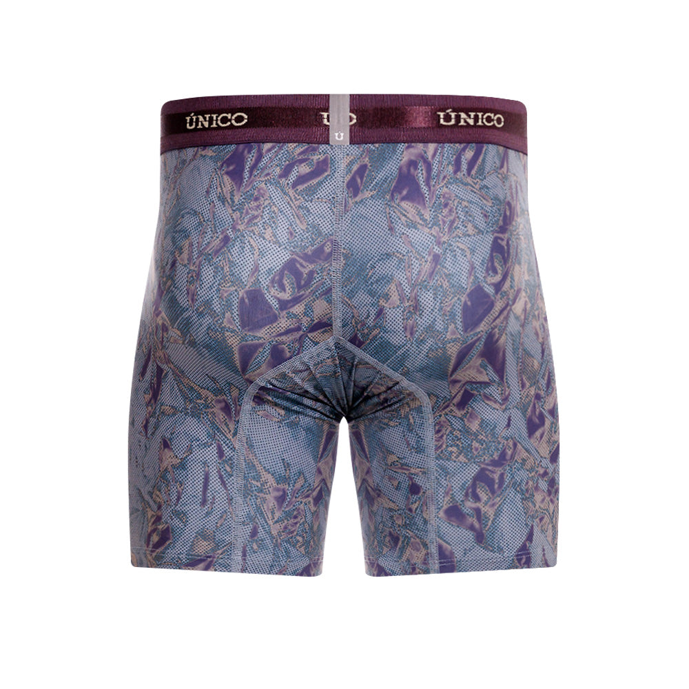 Mundo Unico Plumula Men's Boxer Briefs | Purple