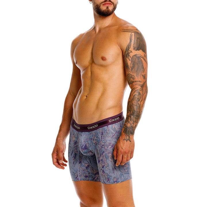 Mundo Unico Plumula Men's Boxer Briefs | Purple
