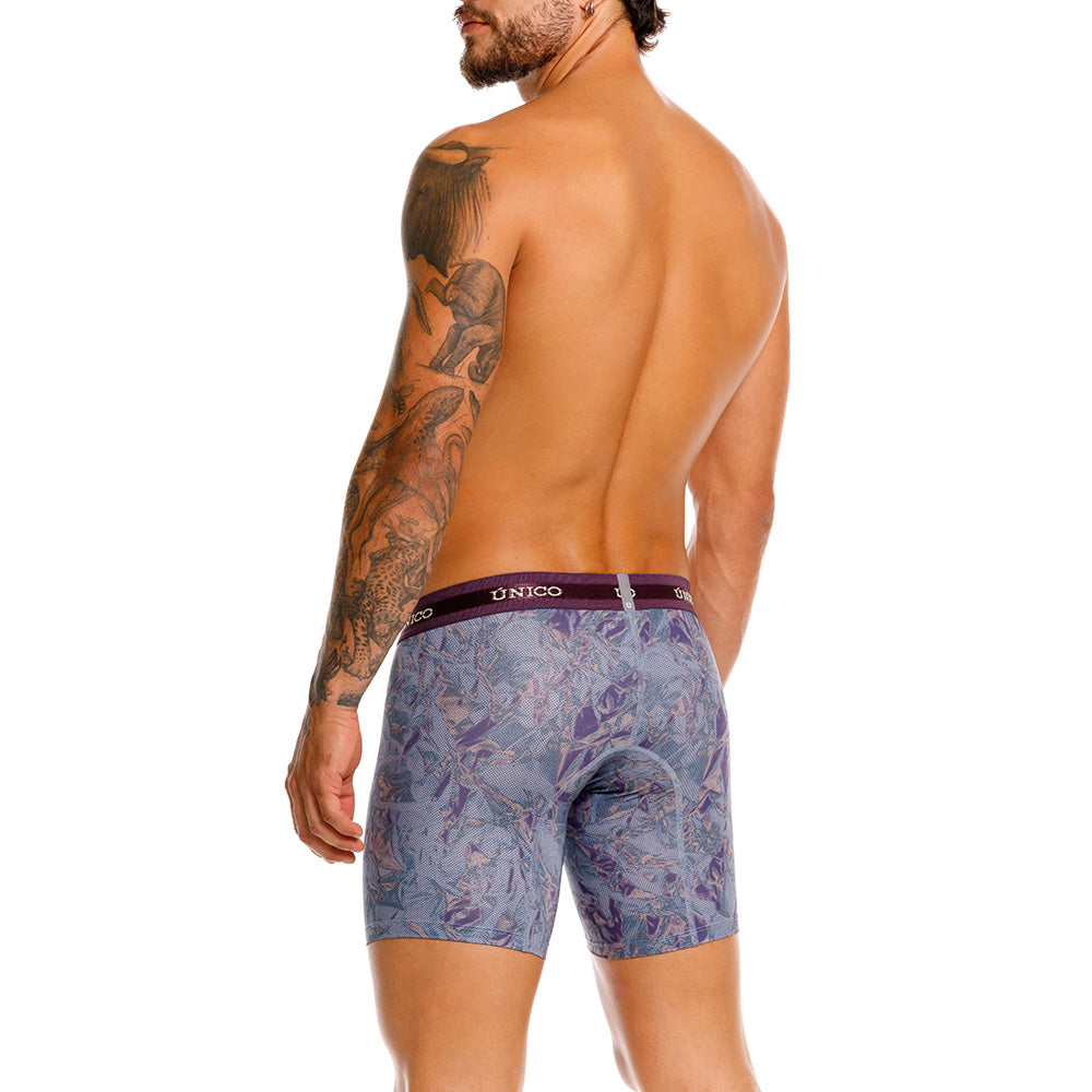 Mundo Unico Plumula Men's Boxer Briefs | Purple