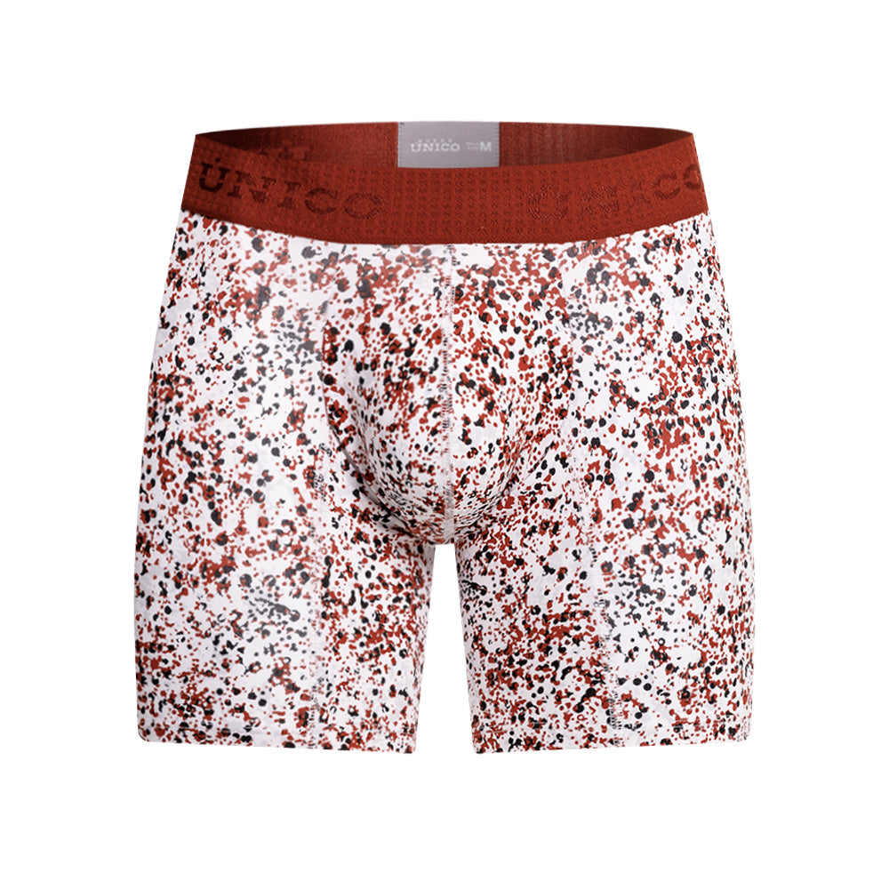 Mundo Unico Salpique Men's Boxer Briefs | Wine Red