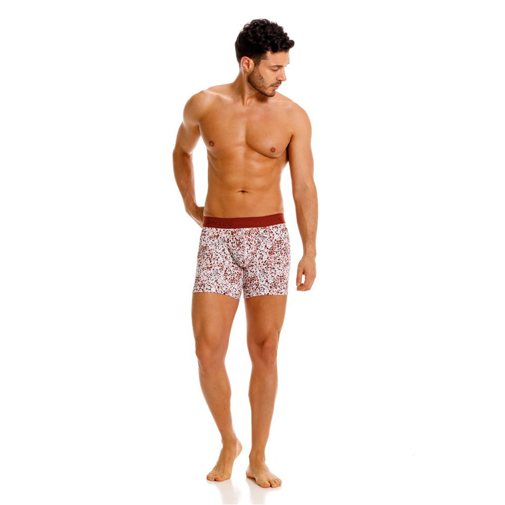Mundo Unico Salpique Men's Boxer Briefs | Wine Red