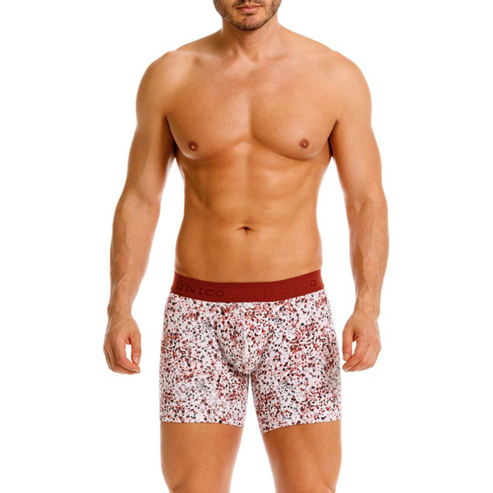 Mundo Unico Salpique Men's Boxer Briefs | Wine Red