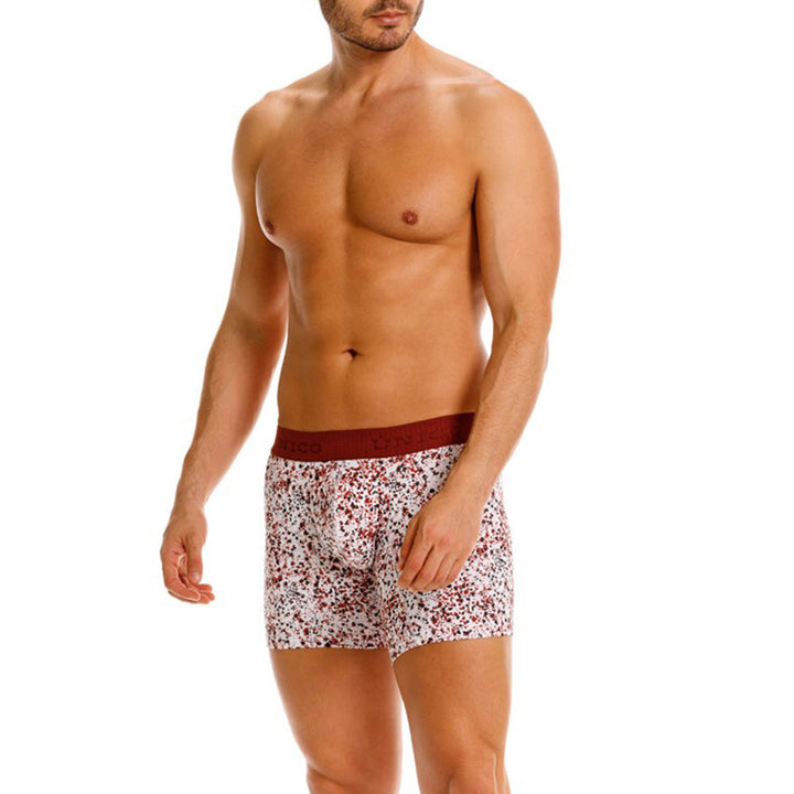 Mundo Unico Salpique Men's Boxer Briefs | Wine Red
